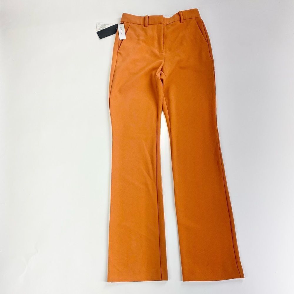 Babaton Aritzia gaudi cognac trouser pant size 4